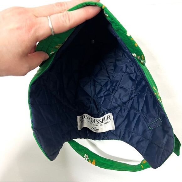 Connoisseur Vintage Green Floral Ski Hat main image 6